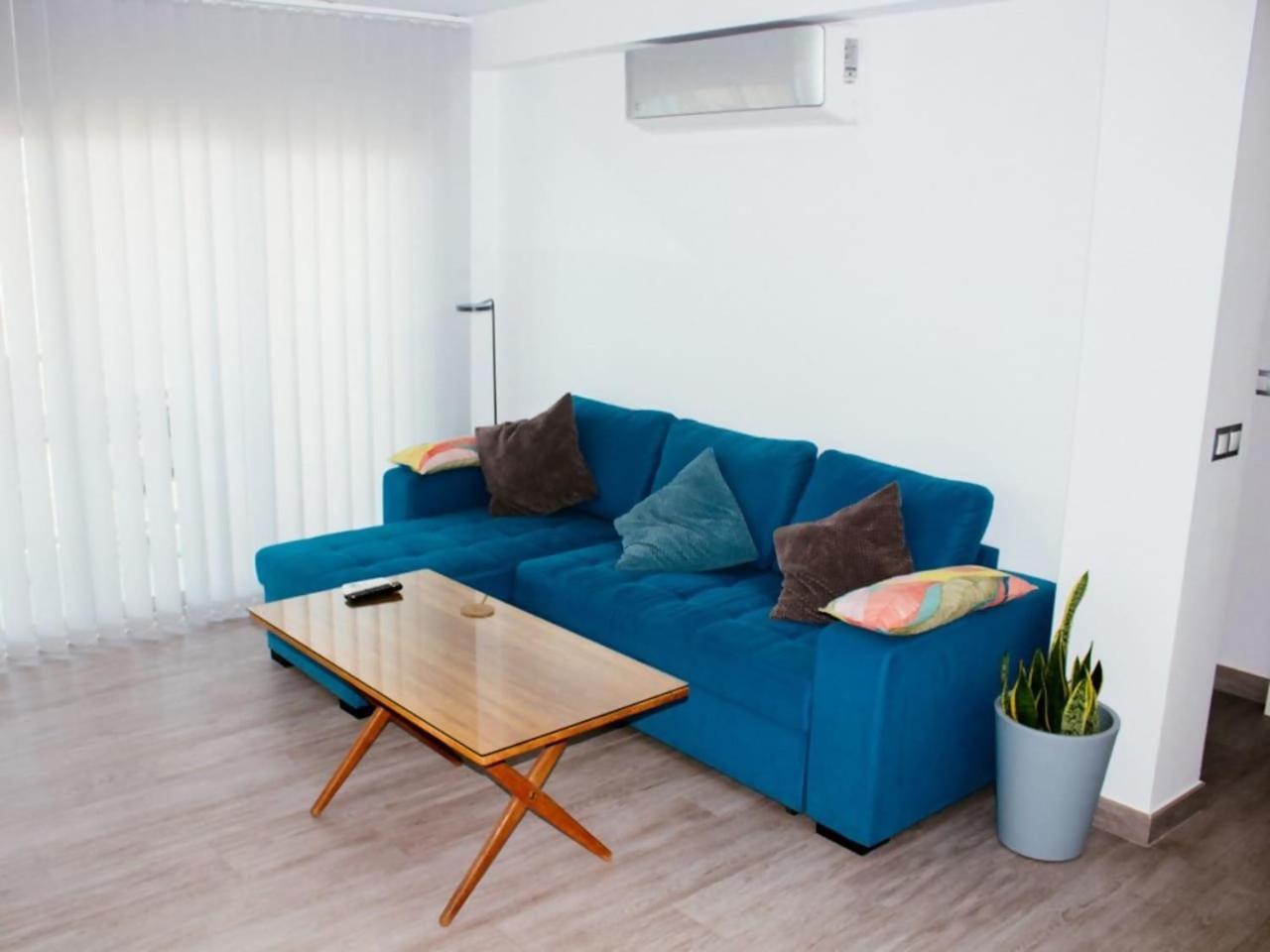 Apartamento Loft en Residencial 1a Linea con piscina Algarrobo Costa Exterior foto
