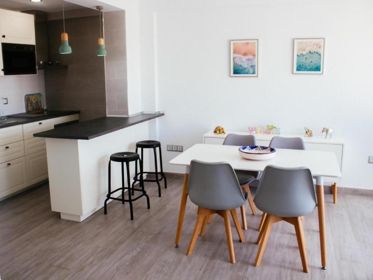 Apartamento Loft en Residencial 1a Linea con piscina Algarrobo Costa Exterior foto