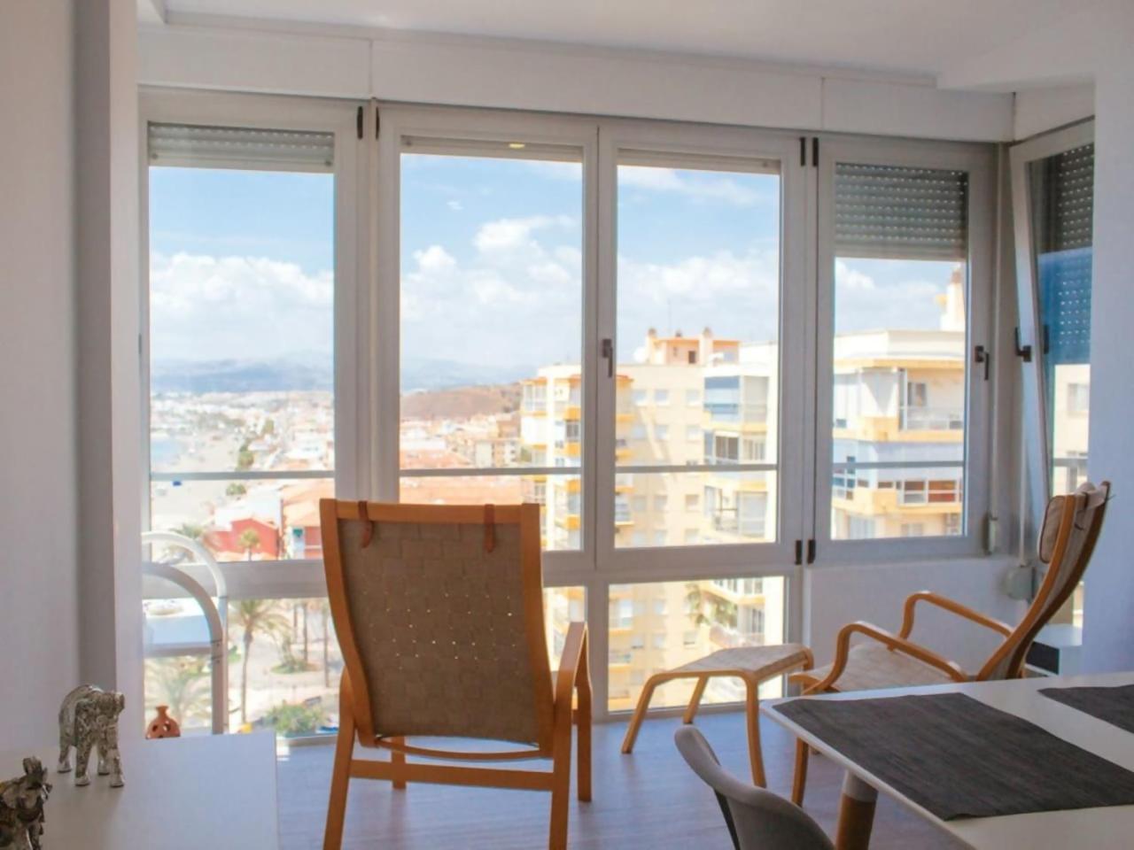 Apartamento Loft en Residencial 1a Linea con piscina Algarrobo Costa Exterior foto